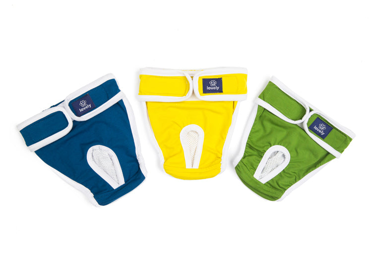 HKM-2355133 Pet Physiological Pants for Menstrual Care - Soft Cotton, Moisture-Wicking, Various Sizes Available