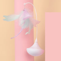 HKM-2355389 Automatic Water Drop Tumbler with Rotating Cat Stick and Sound Attraction