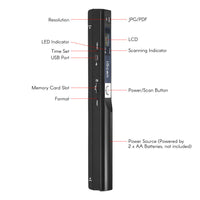 HKM-235603 Compact Handheld Plastic Scanner for Easy Document Digitization