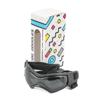 HKM-2356157 UV Protective Goggles for Pets - Adjustable Windproof and Sunproof Eyewear in Red, Black, and Pink