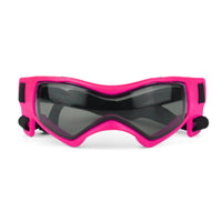 HKM-2356157 UV Protective Goggles for Pets - Adjustable Windproof and Sunproof Eyewear in Red, Black, and Pink