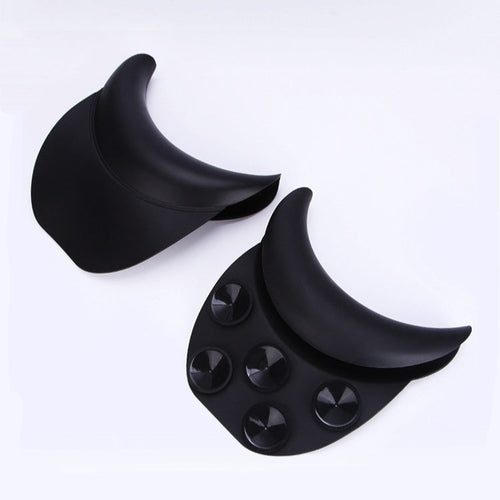HKM-235731 Silicone Shampoo Chair Pillow with Suction Cup for Barber Shop Use - Black