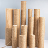 HKM-2357821 Solid Wood Cat Climbing Pillar in Various Sizes with Hemp Rope