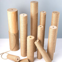 HKM-2357821 Solid Wood Cat Climbing Pillar in Various Sizes with Hemp Rope