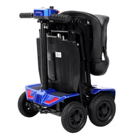 HKM-235795 Lightweight 4-Wheel Travel Electric Scooter with Foldable Design and 18km Range