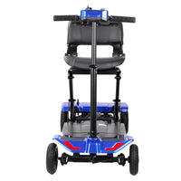 HKM-235795 Lightweight 4-Wheel Travel Electric Scooter with Foldable Design and 18km Range