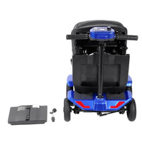 HKM-235795 Lightweight 4-Wheel Travel Electric Scooter with Foldable Design and 18km Range