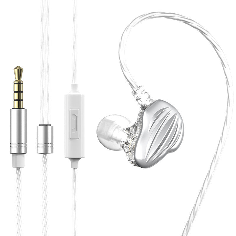 HKM-235987 In-Ear Sports Headset with Silicone Earplugs and 3.5mm Inline Connector