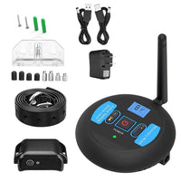 HKM-2359997 Wireless Electric Dog Fence System with Adjustable Shock Collar for Small to Large Dogs