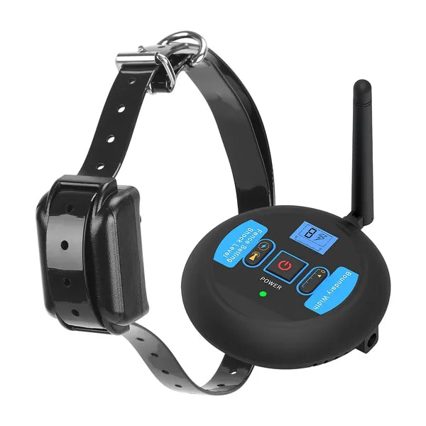 HKM-2359997 Wireless Electric Dog Fence System with Adjustable Shock Collar for Small to Large Dogs