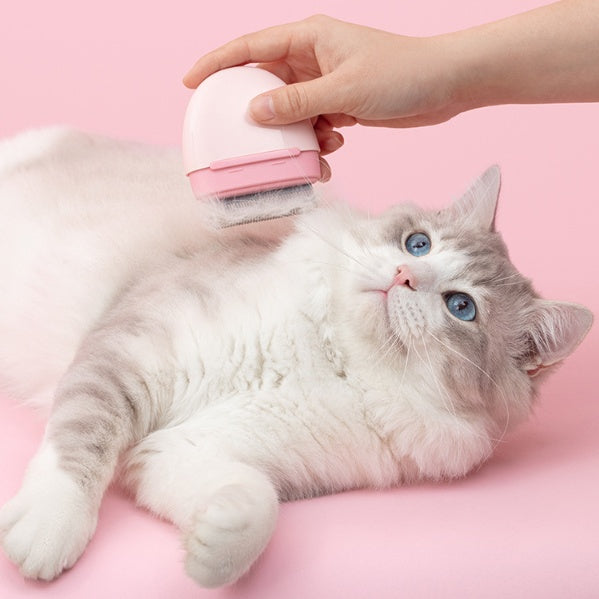 HKM-2360125 Dual-Sided Pet Hair Comb in Various Colors for Effortless Grooming