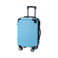 HKM-236307 3-Piece Soft Luggage Set with Tote Bag and Zipper Pouch for Travel