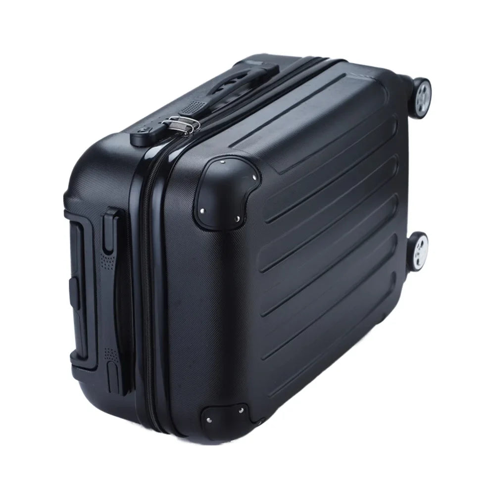HKM-236307 3-Piece Soft Luggage Set with Tote Bag and Zipper Pouch for Travel
