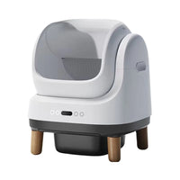HKM-236371 Automatic Self-Cleaning Cat Litter Box with 60L Capacity and Deodorizing Features