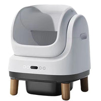 HKM-236371 Automatic Self-Cleaning Cat Litter Box with 60L Capacity and Deodorizing Features