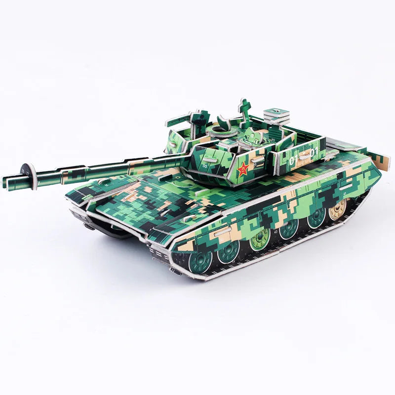 HKM-236371 Children's Creative DIY 3D Foam Paper Puzzle Model Building Toy