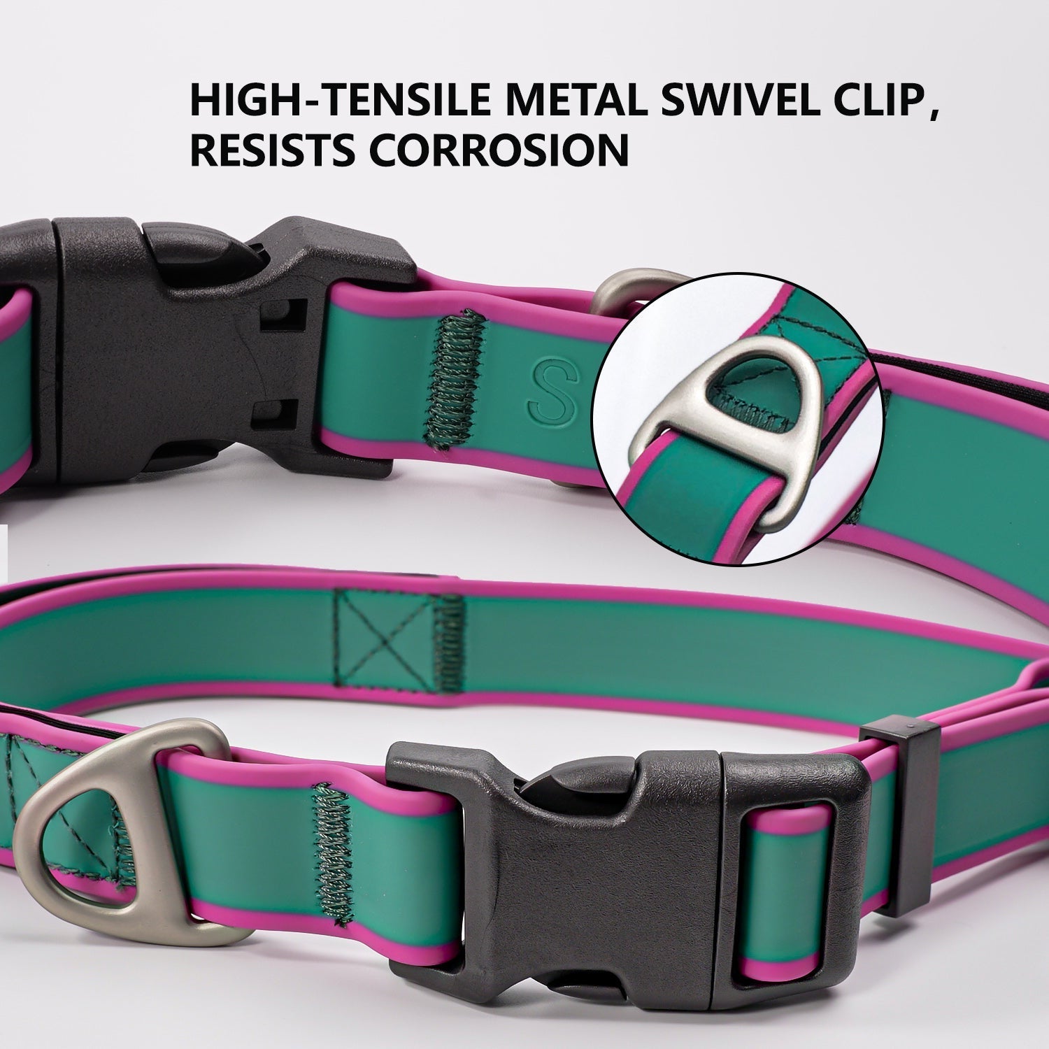 HKM-2364093 Stylish Tactical Dog Collar for Working Dogs ¨C Waterproof, Wear-Resistant, and Odor-Proof Design