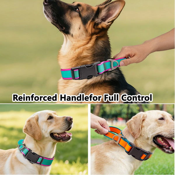 HKM-2364093 Stylish Tactical Dog Collar for Working Dogs ¨C Waterproof, Wear-Resistant, and Odor-Proof Design
