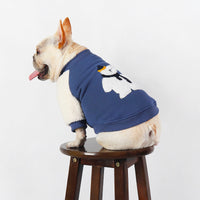 HKM-2364861 Fleece-Lined Thick Winter Dog Coat in Dark Blue for All Sizes