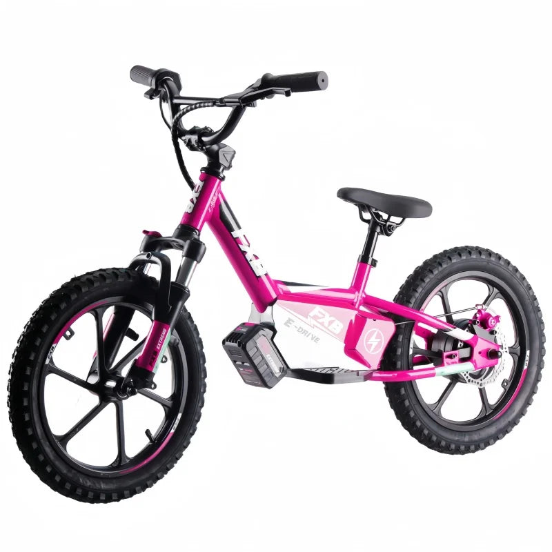 HKM-236499 16-Inch Electric Kids Balance Bike with 3-Speed Gears and Disc Brake