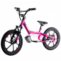HKM-236499 16-Inch Electric Kids Balance Bike with 3-Speed Gears and Disc Brake