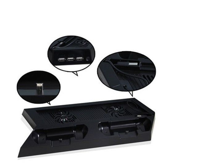HKM-236947 PS4 Multi-Function Charger with Cooling Fan – Essential Accessory for Original Console