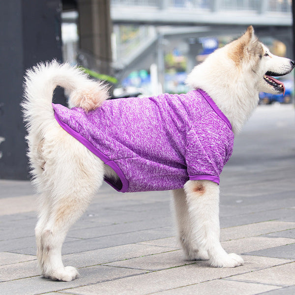 HKM-2370621 Warm Acrylic Sweater for Large Dogs - Available in Multiple Colors and Sizes
