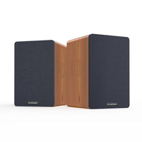 HKM-237075 Active Wood Grain 60W Bookshelf Speakers with Super Bass Sound System