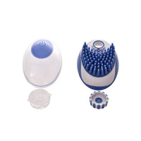 HKM-2371645 Silicone Bath Brush and Massage Comb for Cats and Dogs with Liquid Storage