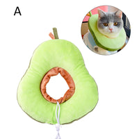 HKM-2372285 Anti-Licking Recovery Collar for Cats - Soft Cotton Headgear for Comfort and Protection