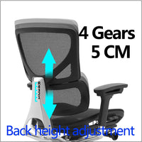 HKM-237331 Comfortable Mid Back Mesh Office Chair for Desk Use, Perfect for Waiting Rooms and Guest Seating