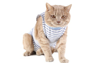 HKM-2374205 Surgical Recovery Clothes for Female Cats - Breathable Weaning Gown in Multiple Colors
