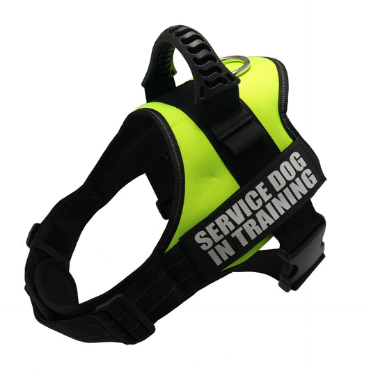 HKM-2375101 Explosion-Proof Nylon Pet Chest Harness in Red and Black - Various Sizes Available