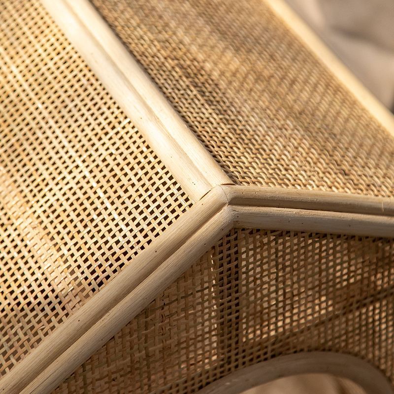 HKM-2375869 Woven Rattan Cat Bed for Comfortable Summer Ventilation - All-Season Pet Nest
