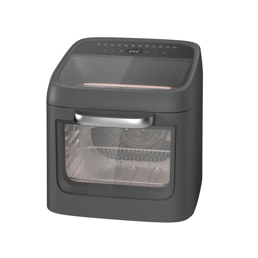 HKM-237651 Large Capacity 12L Air Fryer Oven with 360° Cooking Technology for Household Use