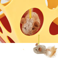 HKM-2376637 Smart Tumbler Cat Teaser Toy - Interactive Fun for Cats