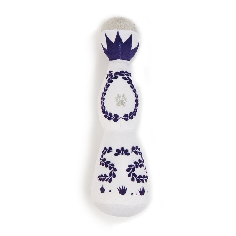 HKM-2379069 Tequila Bottle Plush Dog Toy with Squeaker - Fun and Soft for All Dog Sizes