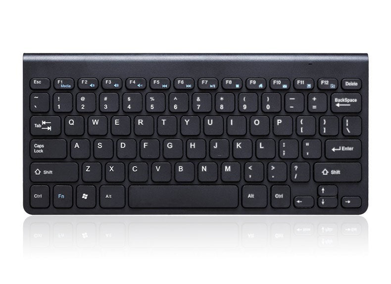 HKM-237907 Wireless Mouse and Keyboard Set with 10m Operating Range and 3 Million Key Life, Black & White