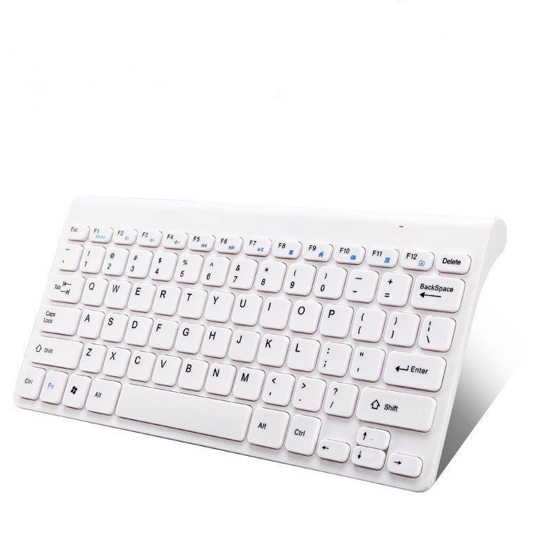 HKM-237907 Wireless Mouse and Keyboard Set with 10m Operating Range and 3 Million Key Life, Black & White