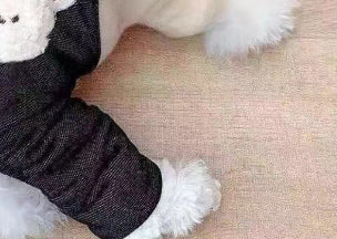 HKM-2380221 Cozy Cotton-Padded Dog Coat with Fleece Lining for Four-Legged Friends