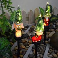 HKM-238035 Christmas Solar Outdoor Yard Lamp for Yard Decoration and Atmosphere Enhancement