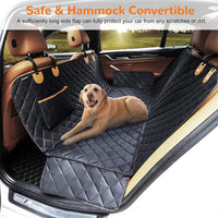HKM-2380605 Universal Pet Travel Rear Seat Cushion for Cars with Multiple Designs and Features