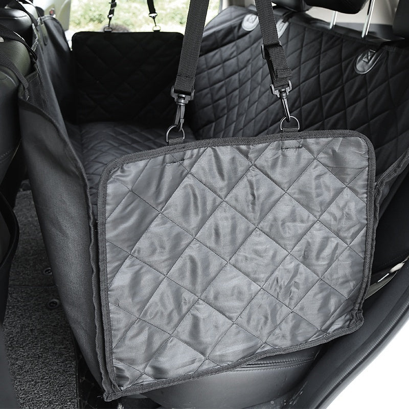 HKM-2380605 Universal Pet Travel Rear Seat Cushion for Cars with Multiple Designs and Features