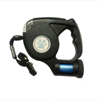 HKM-2381373 Automatic Retractable Pet Traction Rope with LED Light - Available in Multiple Colors