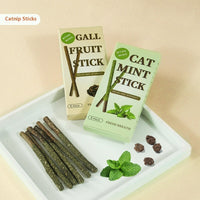 HKM-2382397 Cat Molar Rods for Healthy Chewing – Pack of 6 Mint-flavored Toys