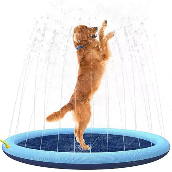 HKM-2383037 Outdoor Dog Splash Pad and Swimming Mat with Anti-Slip Surface