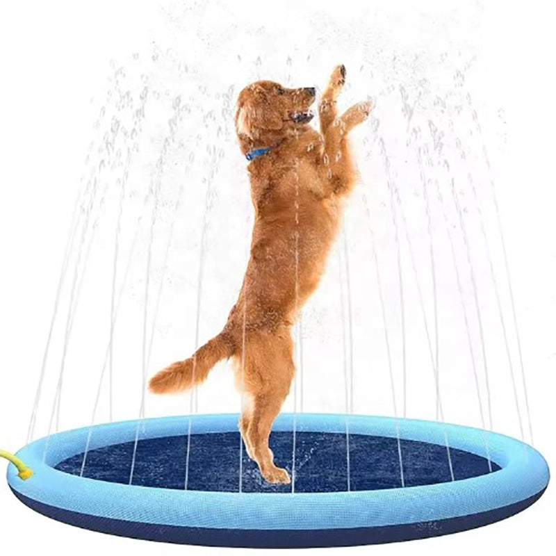 HKM-2383037 Outdoor Dog Splash Pad and Swimming Mat with Anti-Slip Surface