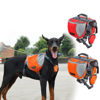 HKM-2383805 Adjustable Dog Hiking Pack with Comfortable Shoulder Straps and Large Capacity for Outdoor Activities