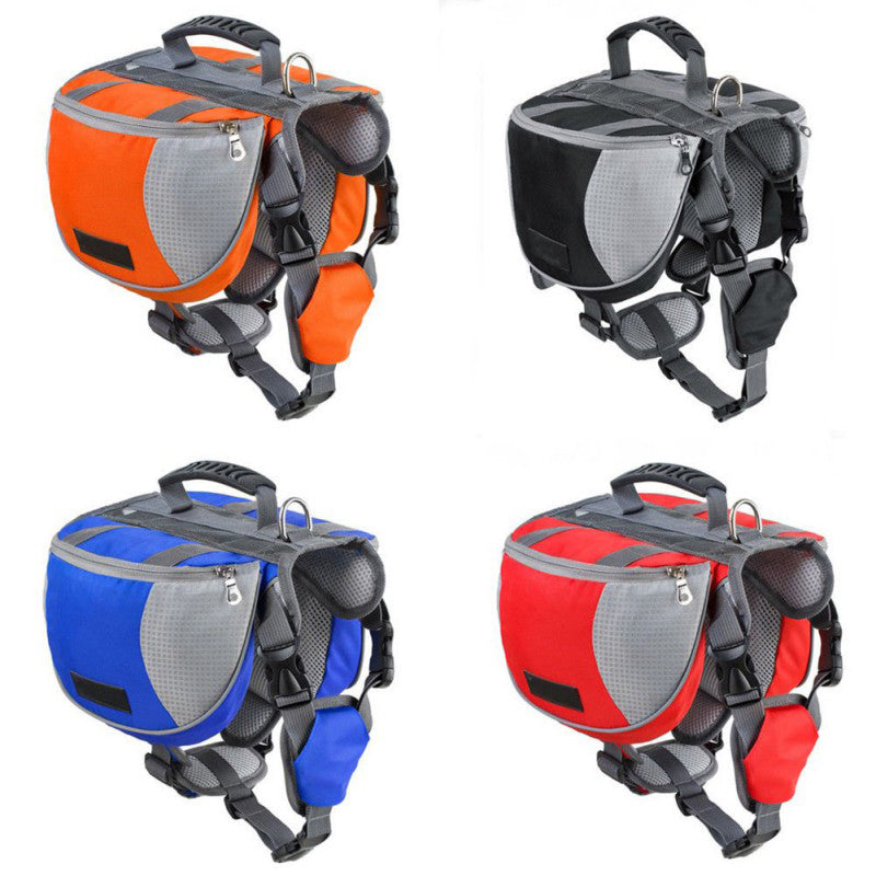 HKM-2383805 Adjustable Dog Hiking Pack with Comfortable Shoulder Straps and Large Capacity for Outdoor Activities