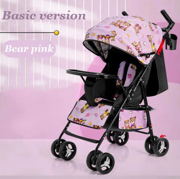 HKM-238419 Cute Cartoon Baby Stroller Designed for Children’s Enjoyment and Comfort
